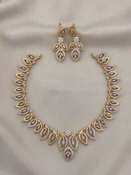 Lerora – Beautiful Leaf Designed Gold Set (LJ1)