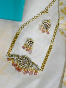 Lerora Elephant Choker AD Beads & Kundan Set – Majestic Elegance 🐘✨