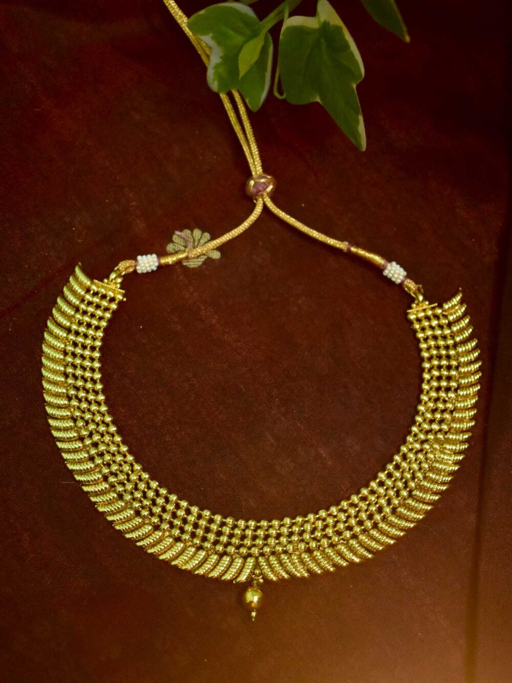 Lerora 22K Gold plated Classic Ethnic Elegance Set LJ2