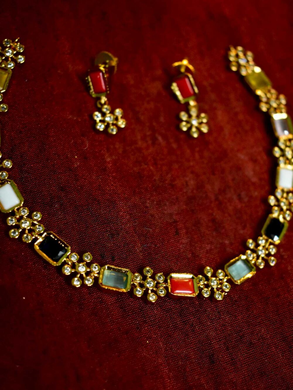 Lerora Multicolour Vibrant Elegance with Colorful Beads LJ2 - Image 3