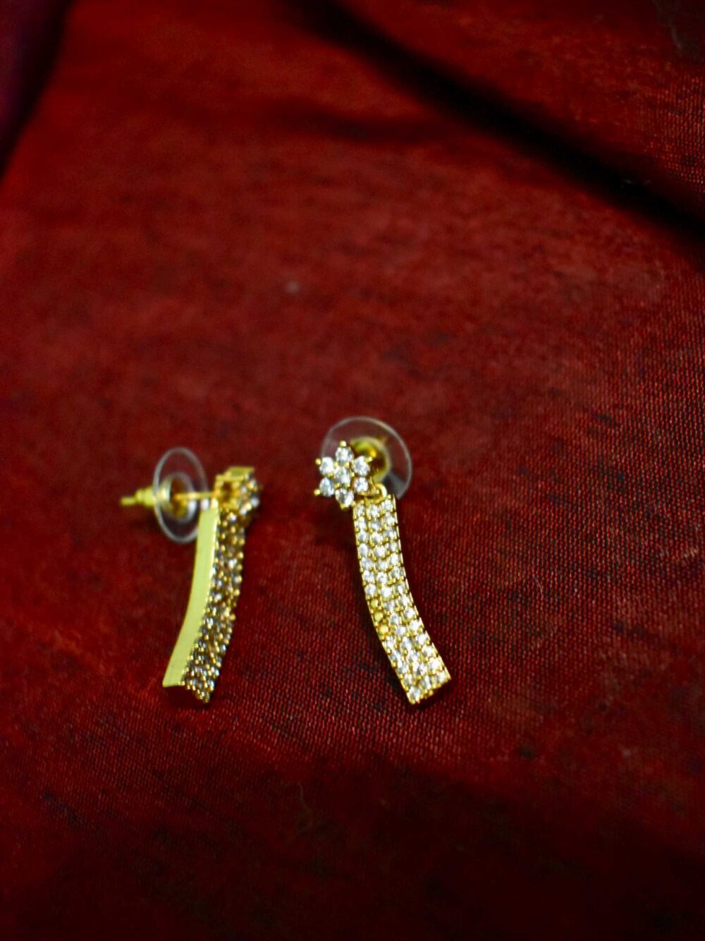 Lerora Unique Sparkle Simple AD Gold Set LJ3 - Image 3
