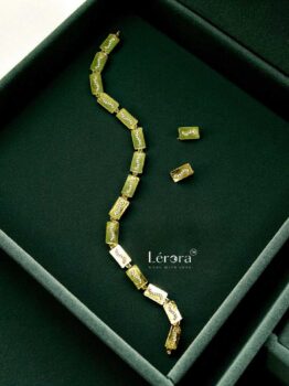 Lerora Square 22k Gold Modern Geometric Elegance Set LJ3