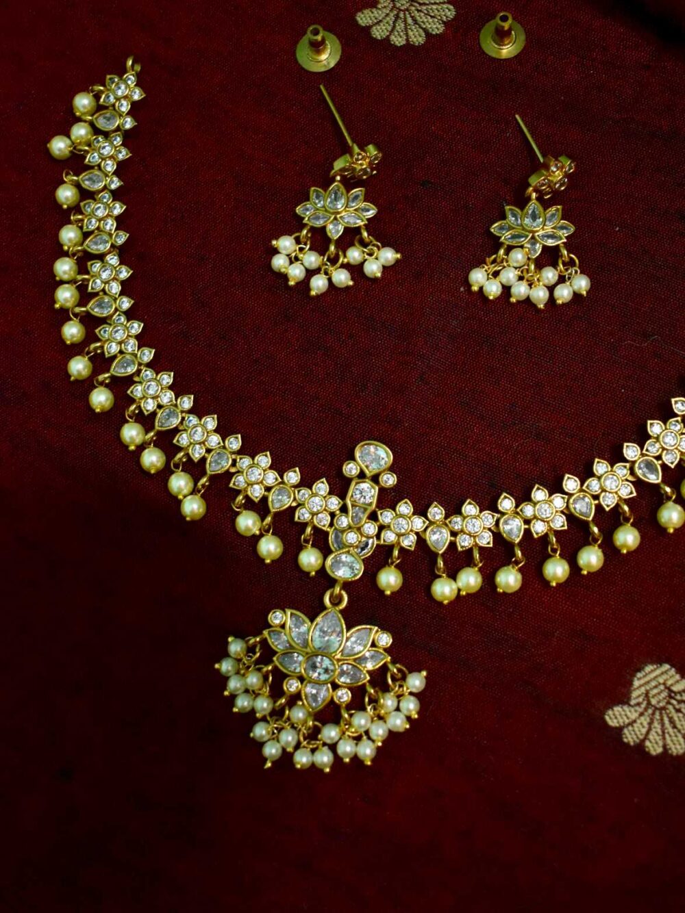 Lerora Little Lotus White AD Pearl Set LJ3 - Image 2