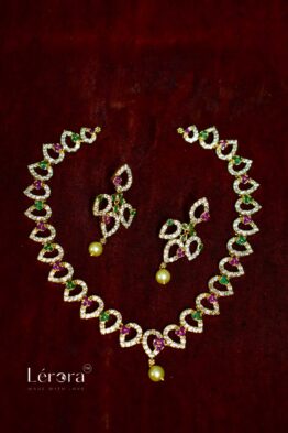 Lerora Leaf design GOLD AD set