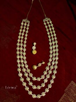 Elegant Lerora Long Haram Gold AD Set LJ6