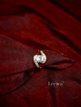 💍💛 Lerora Gold Diamond Ring Anti Tarnish
