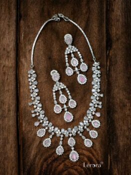 Lerora Pink Bridal Rain Drop AD Set💗LJ8