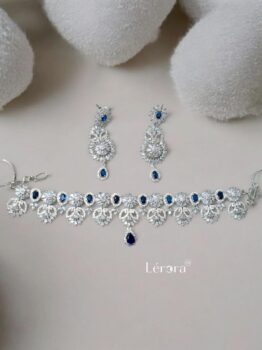 Lerora Blue Zirconia AD Necklace Set💙LJ9
